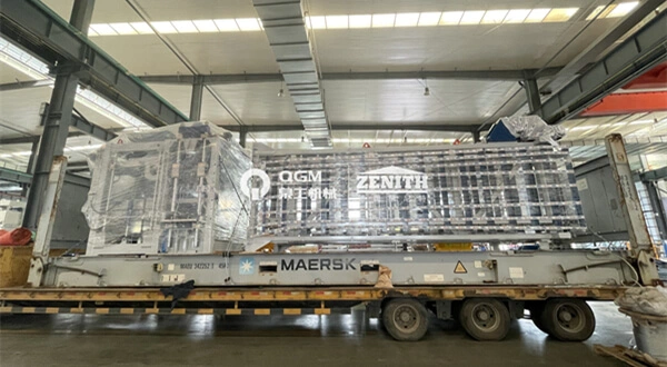 QGMの新型ZN1200C全自動ブロックプラントをメキシコへ－メキシコ地震後の現地復興に貢献