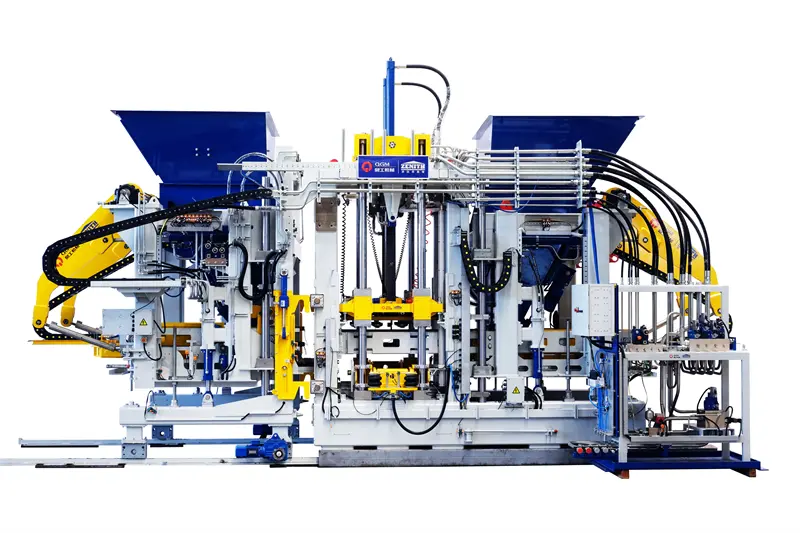 メキシコに定住したQGMの別の完全に自動ブロック生産ライン