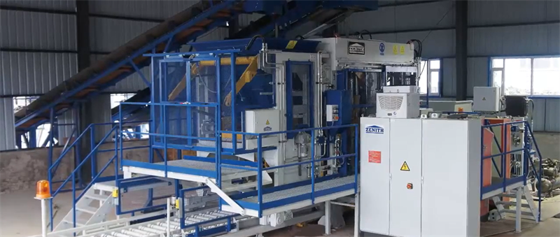 完全自動多層コンクリート連動レンガ製造プロジェクトがアフリカで開始された。