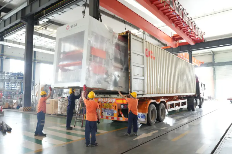 Quangong Machinery、スマートレンガ生産ラインを海外市場に出荷