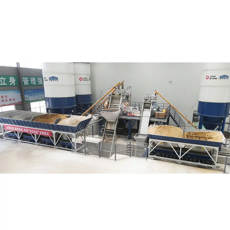 レンガ製造バッチステーション